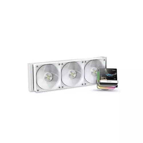 Ocypus SIGMA L36 PRO WH AIO Liquid 360mm CPU Cooler With Display